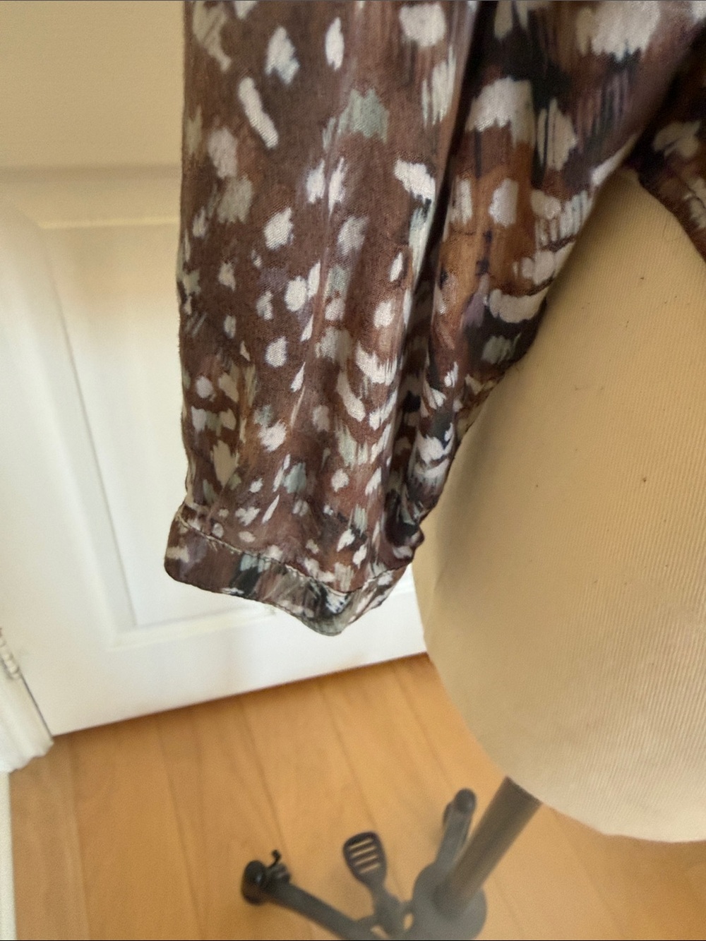 Cloth & Stone Printed button-up blouse - Picture 5 of 7